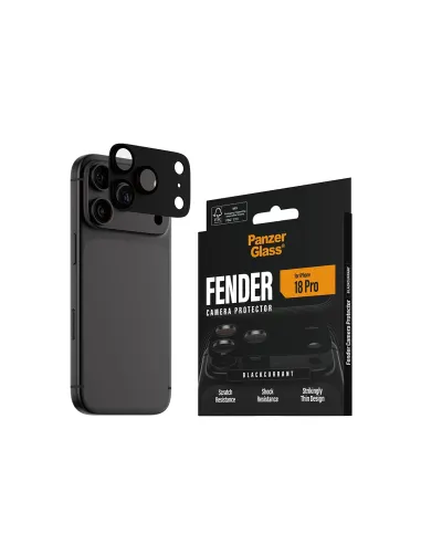 PanzerGlass ® Fender Camera Lens Protector Blackcurrant iPhone 18 Pro Protector de pantalla 1 pieza(s)