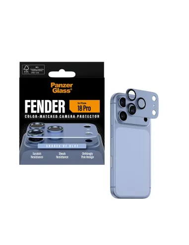 PanzerGlass ® Fender Camera Lens Protector Shades of Blue iPhone 18 Pro Protector de pantalla 1 pieza(s)