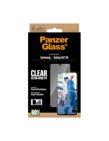 PanzerGlass ® Screen Protector Samsung Galaxy A57 5G | Ultra-Wide Fit w. EasyAligner Protector de pantalla 1 pieza(s)