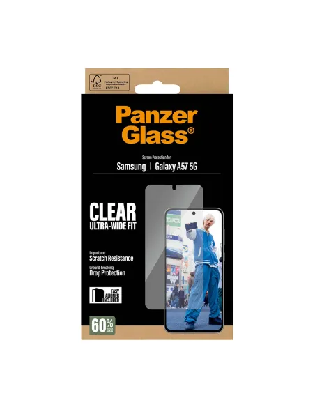 PanzerGlass ® Screen Protector Samsung Galaxy A57 5G | Ultra-Wide Fit w. EasyAligner Protector de pantalla 1 pieza(s)