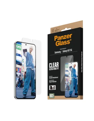 PanzerGlass ® Screen Protector Samsung Galaxy A57 5G | Ultra-Wide Fit w. EasyAligner Protector de pantalla 1 pieza(s)