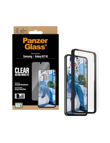 PanzerGlass ® Screen Protector Samsung Galaxy A37 5G | Ultra-Wide Fit w. EasyAligner Protector de pantalla 1 pieza(s)