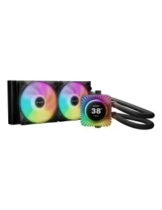 be quiet! LIGHT LOOP IO LCD | 240mm Procesador Sistema de refrigeración líquida todo en uno 12 cm Negro 1 pieza(s)