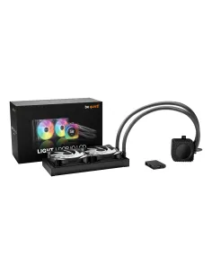 be quiet! LIGHT LOOP IO LCD | 240mm Procesador Sistema de refrigeración líquida todo en uno 12 cm Negro 1 pieza(s) 2