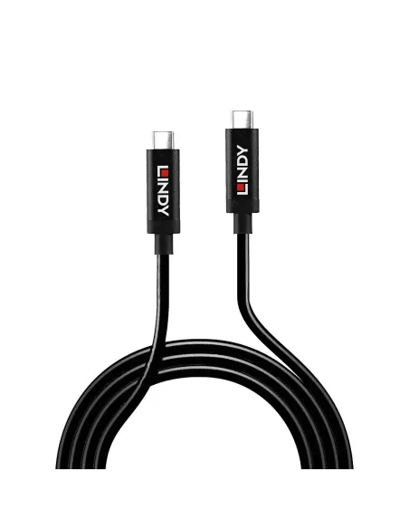 Lindy 43308 cable USB USB 3.2 Gen 2 (3.1 Gen 2) 5 m USB C 10 Gbit s 60 W Negro