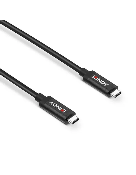 Lindy 43308 cable USB USB 3.2 Gen 2 (3.1 Gen 2) 5 m USB C 10 Gbit s 60 W Negro
