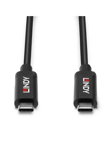 Lindy 43308 cable USB USB 3.2 Gen 2 (3.1 Gen 2) 5 m USB C 10 Gbit s 60 W Negro