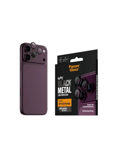PanzerGlass ® Hoops® Camera Lens Protector Black iPhone 18 Pro | 18 Pro Max Protector de pantalla 1 pieza(s)
