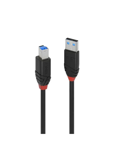 Lindy 43227 cable USB USB 3.2 Gen 1 (3.1 Gen 1) 10 m USB A USB B 5 Gbit s Negro
