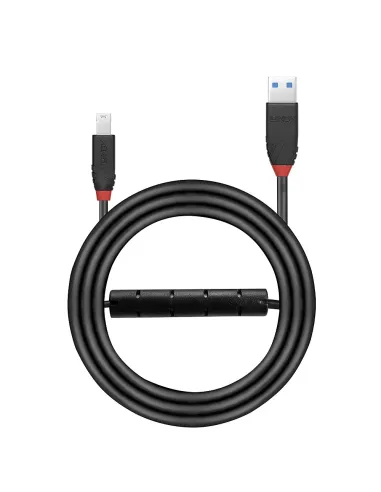 Lindy 43227 cable USB USB 3.2 Gen 1 (3.1 Gen 1) 10 m USB A USB B 5 Gbit s Negro