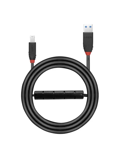 Lindy 43227 cable USB USB 3.2 Gen 1 (3.1 Gen 1) 10 m USB A USB B 5 Gbit s Negro