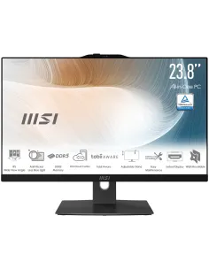 MSI Modern AM242TP 1M-1227EU Intel Core 5 120U 60,5 cm (23.8") 1920 x 1080 Pixeles Pantalla táctil PC todo en uno 8 GB