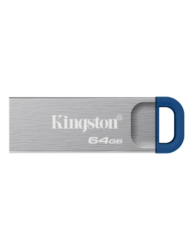 Kingston Technology DataTraveler 64GB ® Kyson, USB 3.2 Gen 1 metálico, 220 MB s