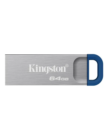 Kingston Technology DataTraveler 64GB ® Kyson, USB 3.2 Gen 1 metálico, 220 MB s