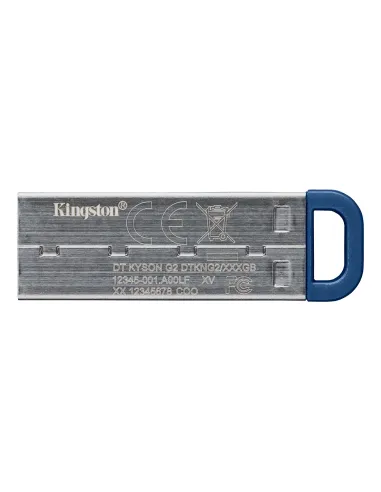 Kingston Technology DataTraveler 64GB ® Kyson, USB 3.2 Gen 1 metálico, 220 MB s