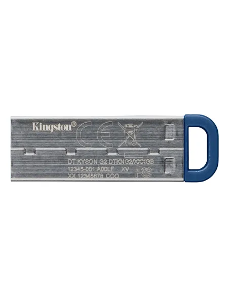 Kingston Technology DataTraveler 64GB ® Kyson, USB 3.2 Gen 1 metálico, 220 MB s
