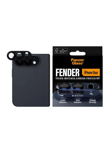 PanzerGlass ® Fender Camera Lens Protector Midnight iPhone Duo Protector de pantalla Apple 1 pieza(s)