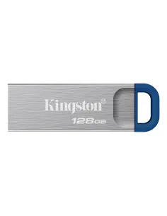 Kingston Technology DataTraveler 128GB ® Kyson, USB 3.2 Gen 1 metálico, 220 MB s