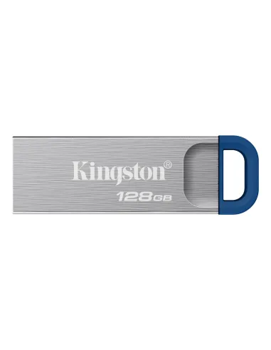 Kingston Technology DataTraveler 128GB ® Kyson, USB 3.2 Gen 1 metálico, 220 MB s