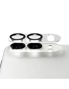 PanzerGlass ® Fender Camera Lens Protector Silver iPhone Duo Protector de pantalla Apple 1 pieza(s)