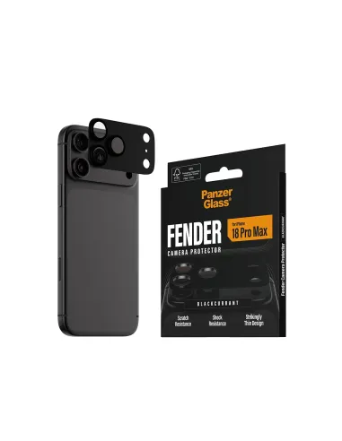 PanzerGlass ® Fender Camera Lens Protector Blackcurrant iPhone 18 Pro Max Protector de pantalla 1 pieza(s)
