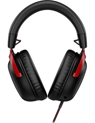 HP HyperX Cloud III - Auriculares gaming (negro-rojo)