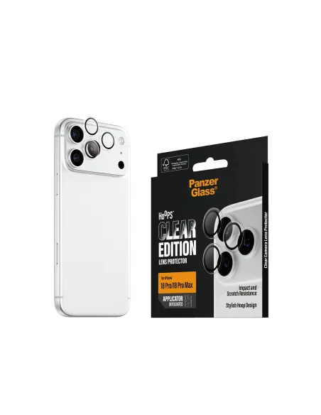 PanzerGlass ® Hoops® Camera Lens Protector Transparent iPhone 18 Pro | 18 Pro Max Protector de pantalla 1 pieza(s)