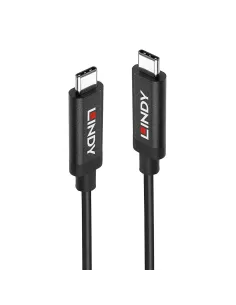Lindy 43348 cable USB USB 3.2 Gen 2 (3.1 Gen 2) 3 m USB C 10 Gbit s 60 W Negro
