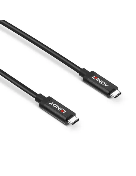 Lindy 43348 cable USB USB 3.2 Gen 2 (3.1 Gen 2) 3 m USB C 10 Gbit s 60 W Negro