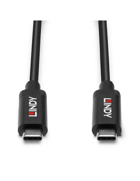 Lindy 43348 cable USB USB 3.2 Gen 2 (3.1 Gen 2) 3 m USB C 10 Gbit s 60 W Negro