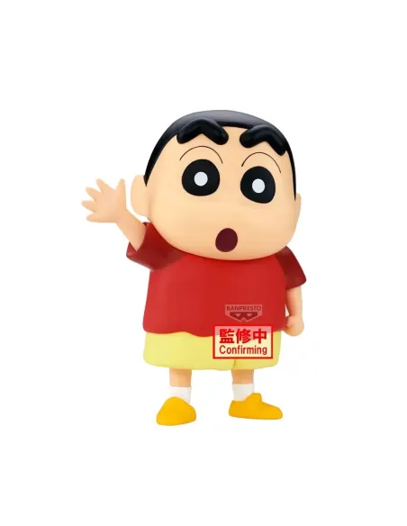Figura banpresto crayon shinchan movie: spooky! my yokai vacation big sofvimates shinnosuke nohara 18cm