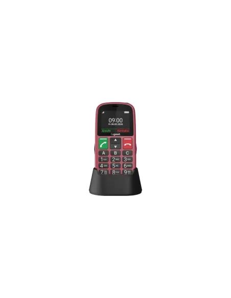 Teléfono Móvil Gigaset GL30 para Personas Mayores/ 4G/ Rojo