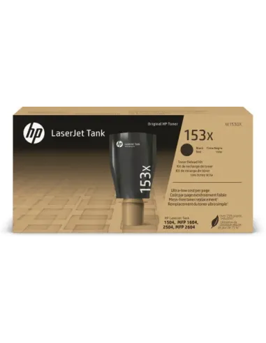 HP Kit de recarga de tóner Original HP 153X LaserJet Tank negro