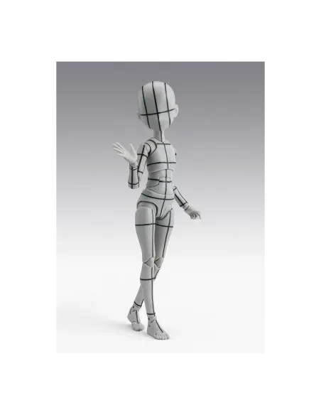 Figura tamashii nations body - chan ken sugimori edition wireframe gray color ver.