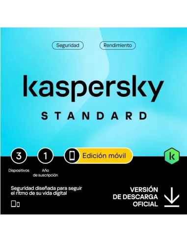 Kaspersky Plus 3 Dispositivos Caja 1 año ESP