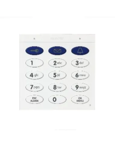 MOBOTIX KEYPAD WITH RFID TECHNOLOGY FOR T26, WHITE  (P/N:MX-A-KEYC)