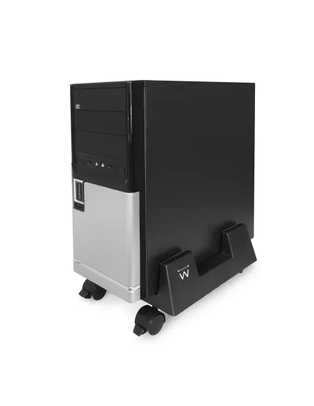 Ewent EW1290 soporte de CPU Carro para equipo informático Negro