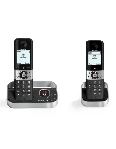 TELEFONO FIJO ALCATEL F890 VOICE DUO EU BLK