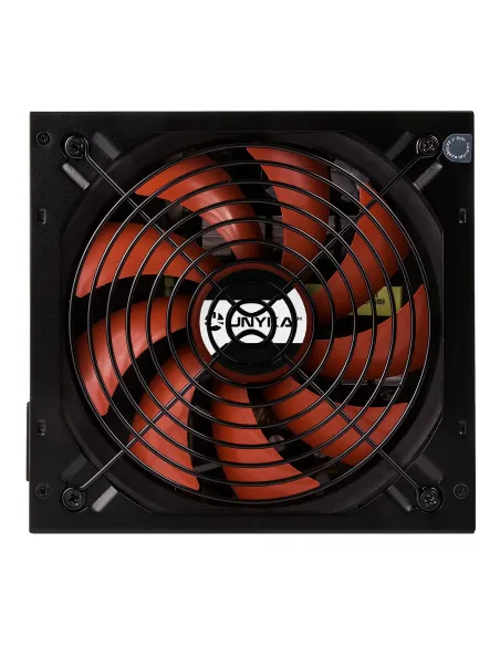 UNYKAch UK210551 unidad de fuente de alimentación 550 W 20+4 pin ATX ATX Negro, Rojo