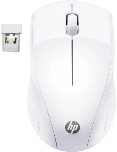 HP Ratón inalámbrico HP 220 (Blanco Nieve)