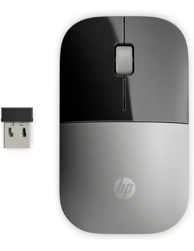 HP Ratón inalámbrico HP Z3700 plateado