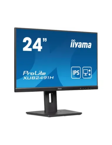 MONITOR IIYAMA 24", PANEL IPS, 100HZ, HDMI, DISPLAY PORTS. (NO ALTAVOCES). REGULABLE.