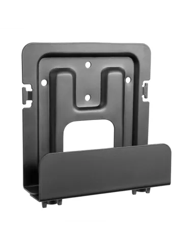 AISENS Soporte Universal De Pared Para Mini Pc, Router, Negro