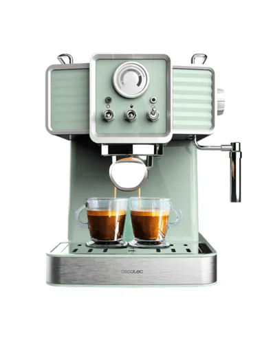 CAFETERA CECOTEC VINTAGE ESPRESSO 20 TRADIZIONALE OLIVE