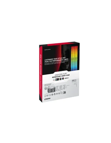 Kingston Technology FURY 8 GB 4000 MT s DDR4 CL19 DIMM Renegade RGB