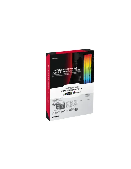 Kingston Technology FURY 8 GB 4000 MT s DDR4 CL19 DIMM Renegade RGB