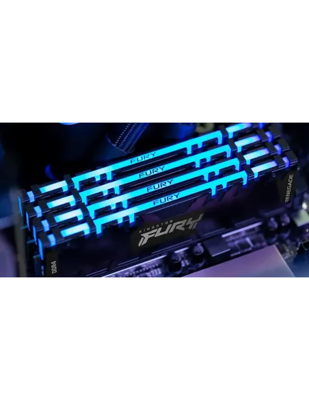 Kingston Technology FURY 8 GB 4000 MT s DDR4 CL19 DIMM Renegade RGB