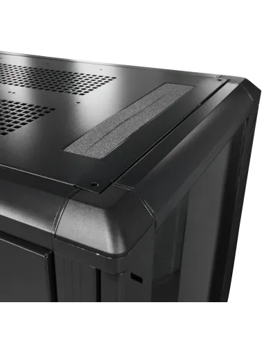 StarTech.com Armario Rack para Servidores 32U 19" 4 Columnas - Rack de Servidores con Cerradura y Seguro - Rack con Ruedas y