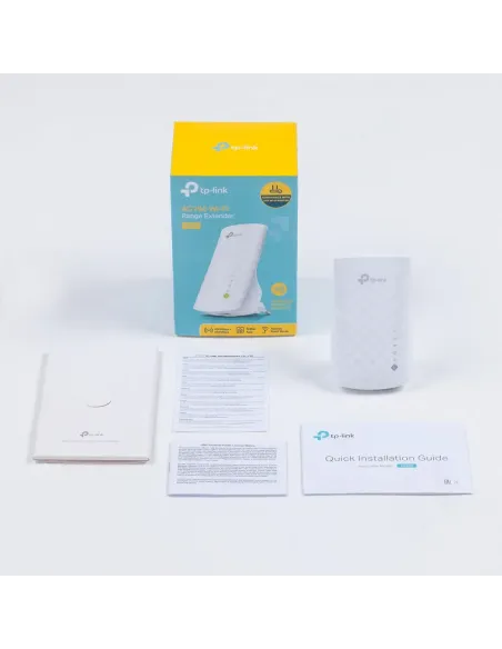 TP-Link RE200 ampliador de red Repetidor de red Blanco 10, 100 Mbit s