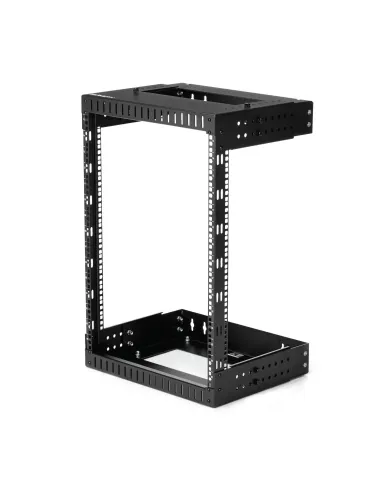 StarTech.com Rack de Servidores Abierto de 15U de Pared - de 19 Pulgadas - de 2 Columnas - de Profundidad Ajustable - para